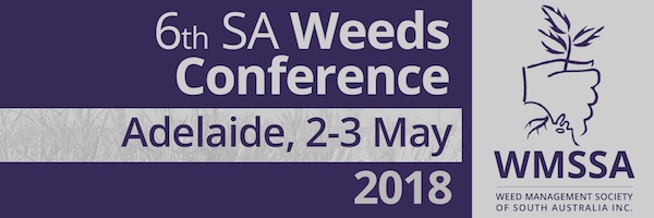 NRMjobs - 10324626 - Event: 6th South Australian Weeds Conference, 2-3 May, 2018